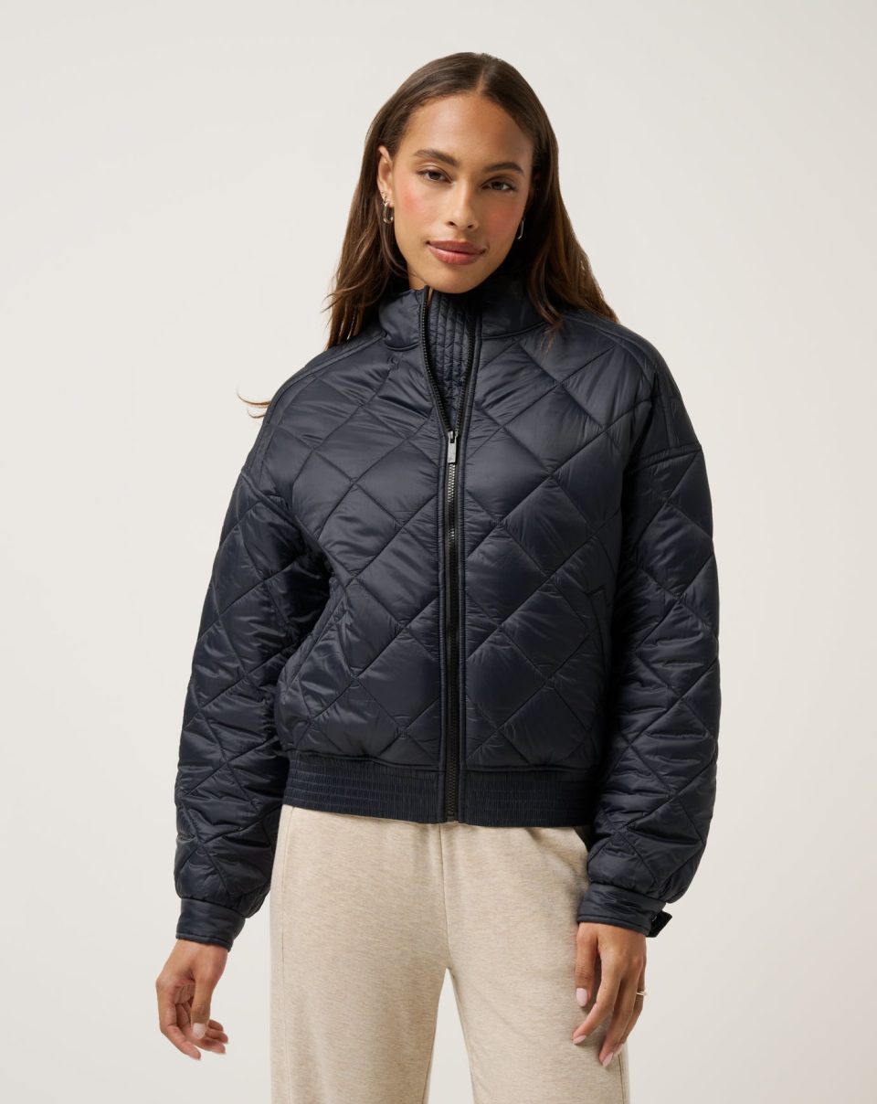 Lights At Night Quilted Jacket