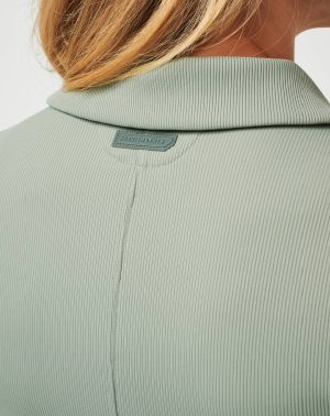 Tropical Outlook Moveknit Rib Polo