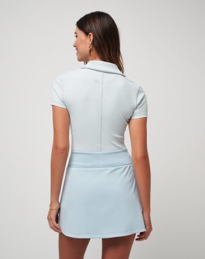 Tropical Outlook Moveknit Rib Polo