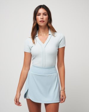 Tropical Outlook Moveknit Rib Polo