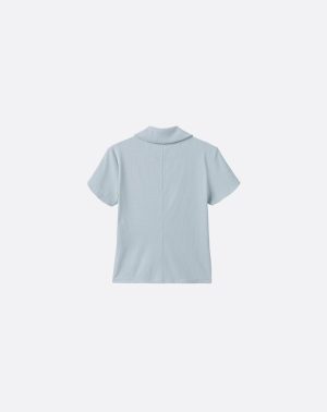 Tropical Outlook Moveknit Rib Polo