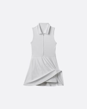 Moveknit Sleeveless Polo Dress