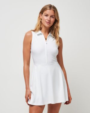Moveknit Sleeveless Polo Dress