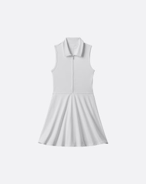Moveknit Sleeveless Polo Dress