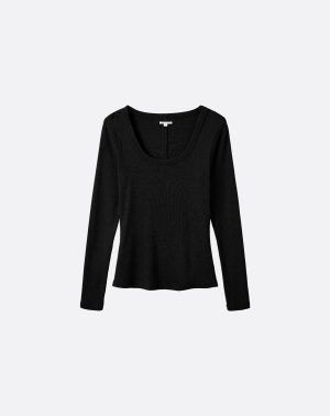 Cloud Rib Retreat Long Sleeve Top