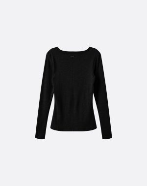 Cloud Rib Retreat Long Sleeve Top