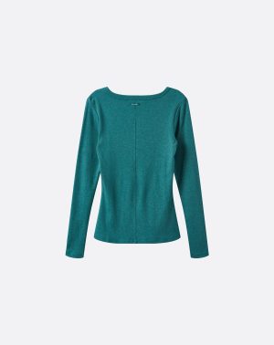 Cloud Rib Retreat Long Sleeve Top