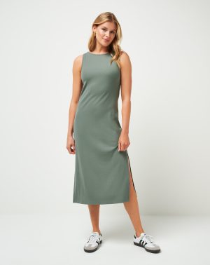 Cloud Rib Hadley Wood Dress