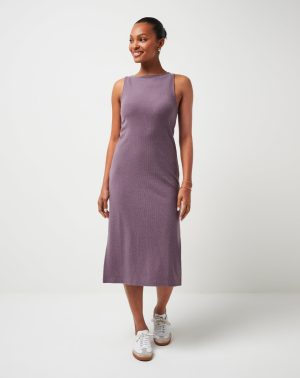 Cloud Rib Hadley Wood Dress