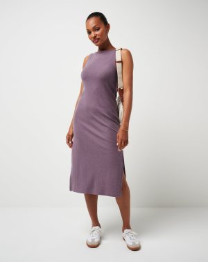 Cloud Rib Hadley Wood Dress