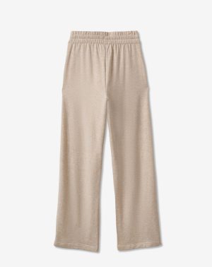 Cloud Terry Wide Leg Pant