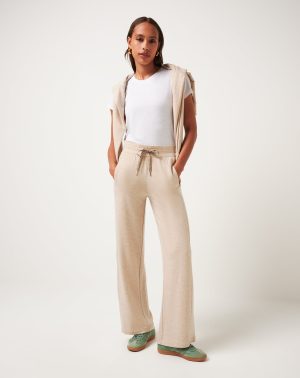 Cloud Terry Wide Leg Pant