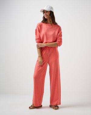Cloud Terry Wide Leg Pant