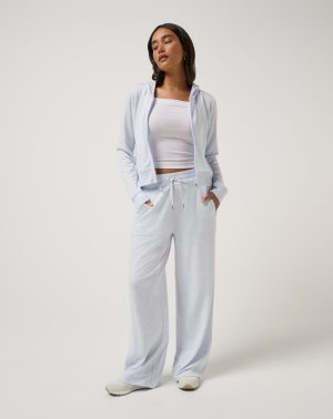Cloud Terry Wide Leg Pant