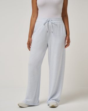 Cloud Terry Wide Leg Pant