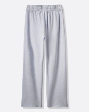 Cloud Terry Wide Leg Pant