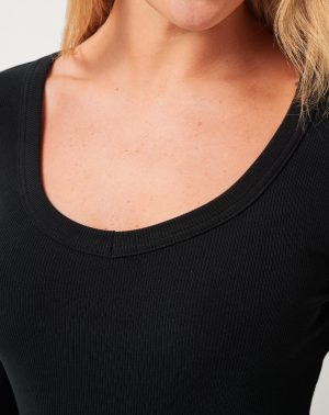 Cloud Rib Long Sleeve Top