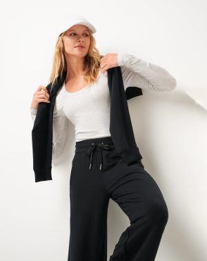 Cloud Rib Long Sleeve Top