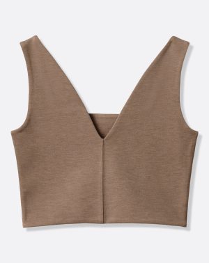 Friday Doubleknit Square Neck Tank
