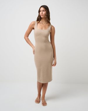 Friday Ponte Midi Dress