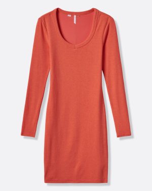 Cloud Rib Hailey Dress