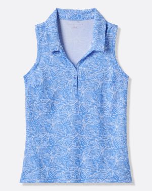 Featherweight Printed Polo