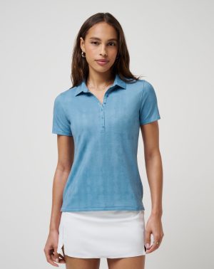 Featherweight Active Printed Polo