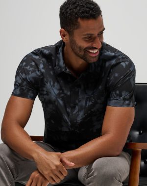 Warmer Tides Woven Button-Up