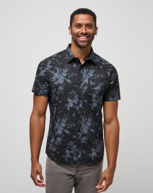 Warmer Tides Woven Button-Up