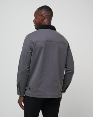 Cloud Denim Sherpa Jacket