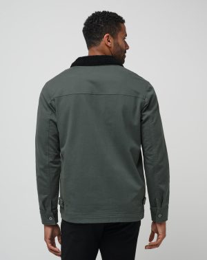 Cloud Denim Sherpa Jacket