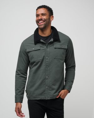 Cloud Denim Sherpa Jacket