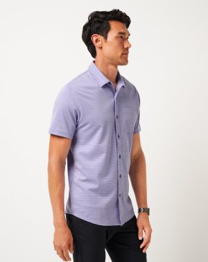 Knit Trip To The City Button-Up