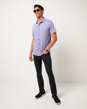 Knit Trip To The City Button-Up