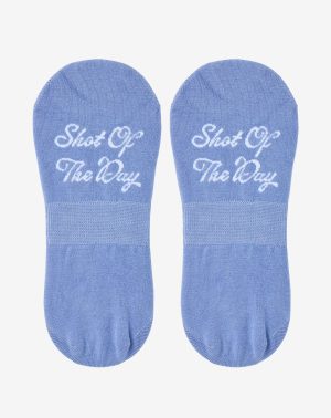 Coastal Catamaran No Show Sock