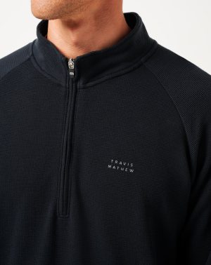 Performance Waffle Quarter Zip