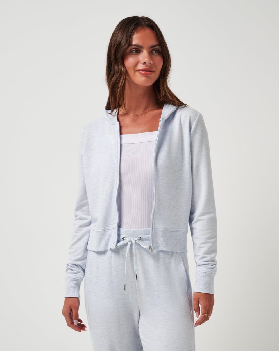 Cloud Terry Zip Hoodie