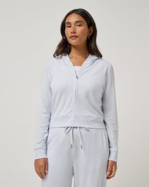 Cloud Terry Zip Hoodie