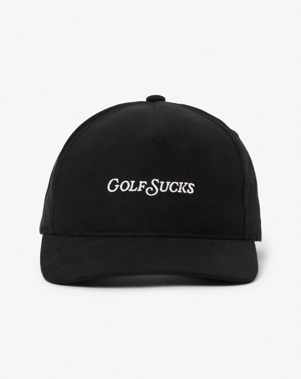 Golf Sucks Snapback Hat