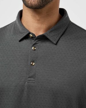 Handsome Town Long Sleeve Polo