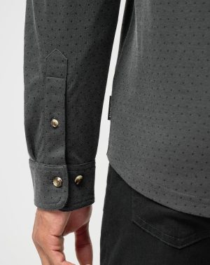 Handsome Town Long Sleeve Polo