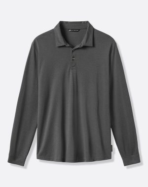 Handsome Town Long Sleeve Polo