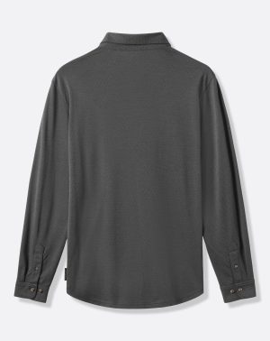 Handsome Town Long Sleeve Polo