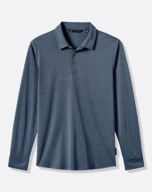 Handsome Town Long Sleeve Polo
