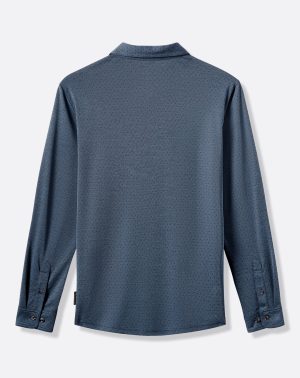 Handsome Town Long Sleeve Polo