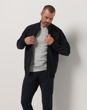 Stretchknit Bomber Jacket