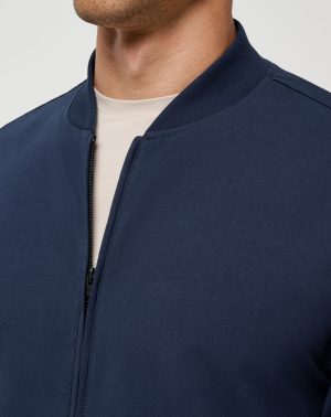 Stretchknit Bomber Jacket