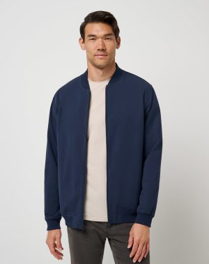 Stretchknit Bomber Jacket