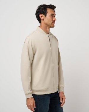 Stretchknit Bomber Jacket