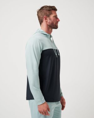 Coin Toss Quarter Zip Hoodie